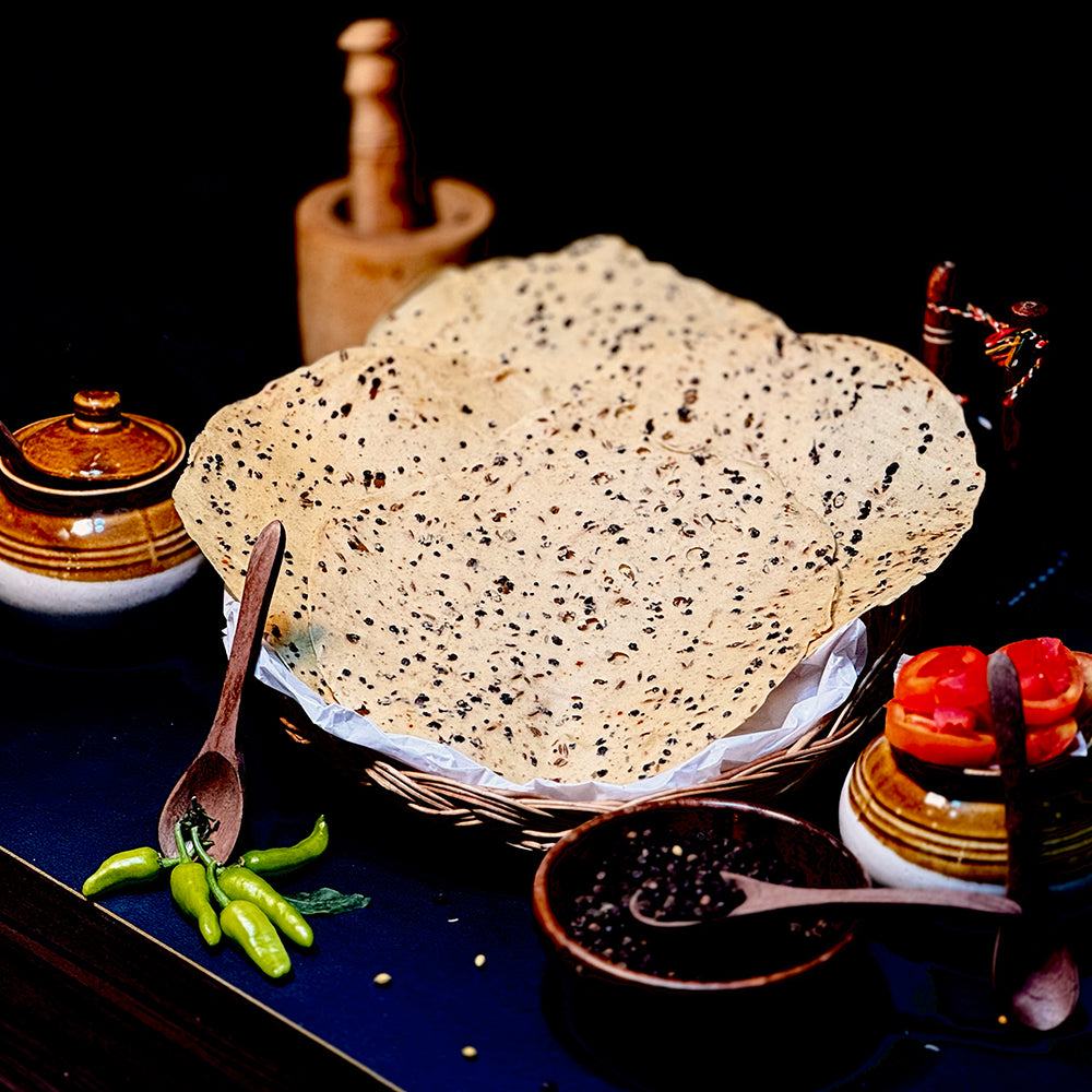 Black Pepper Super Spicy Papad