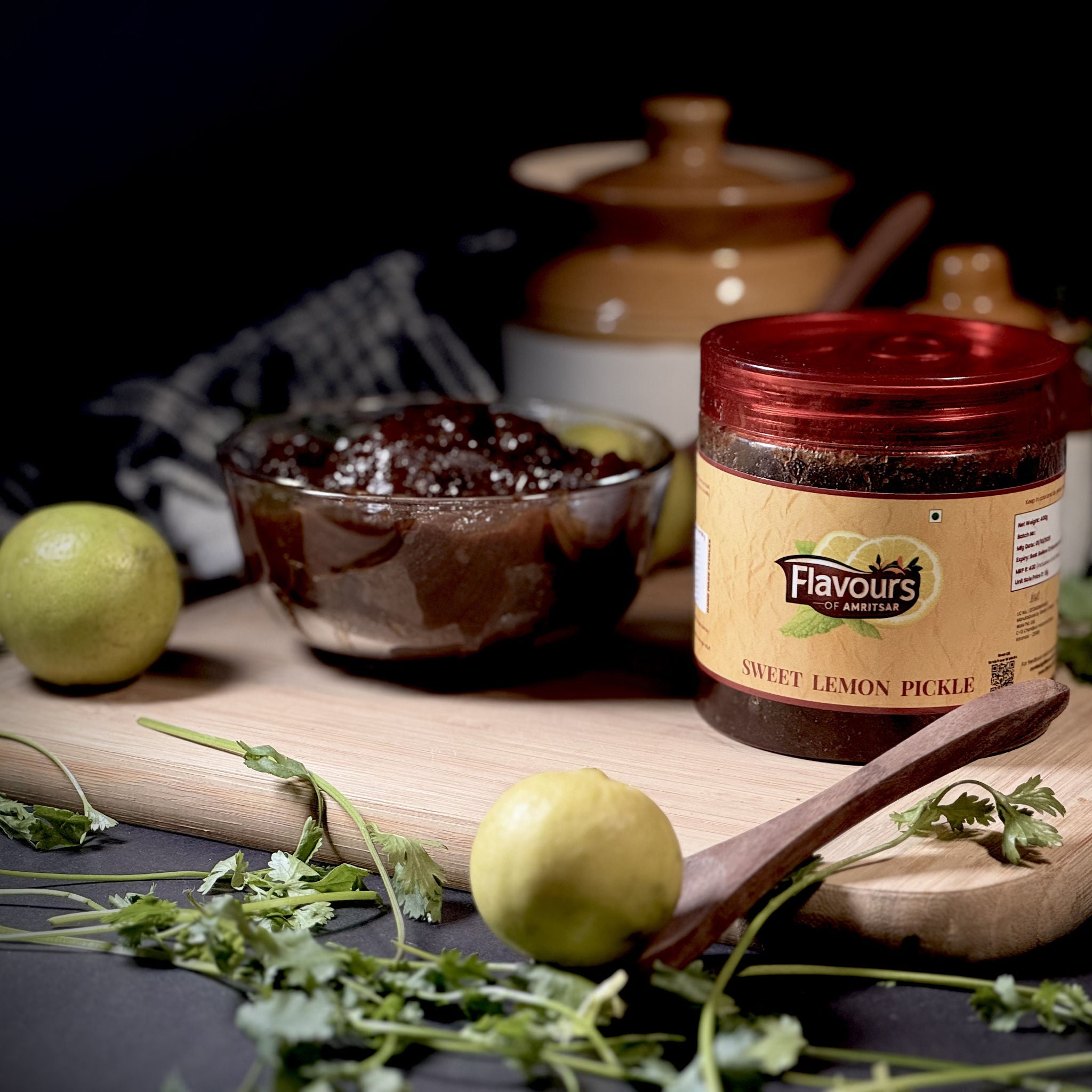 Sweet Lemon Pickle (Khatta Meetha Nimbu Achaar)