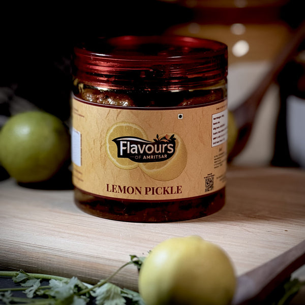 Lemon Hing Pickle (Nimbu Achaar)