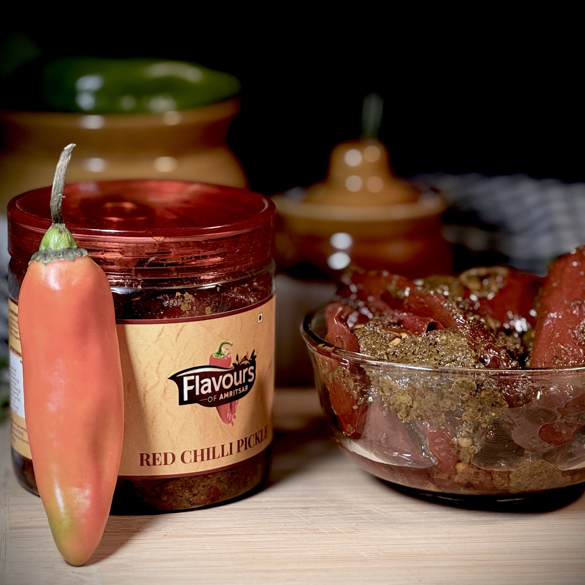 Red Chilli (Stuffed Banarasi) Pickle