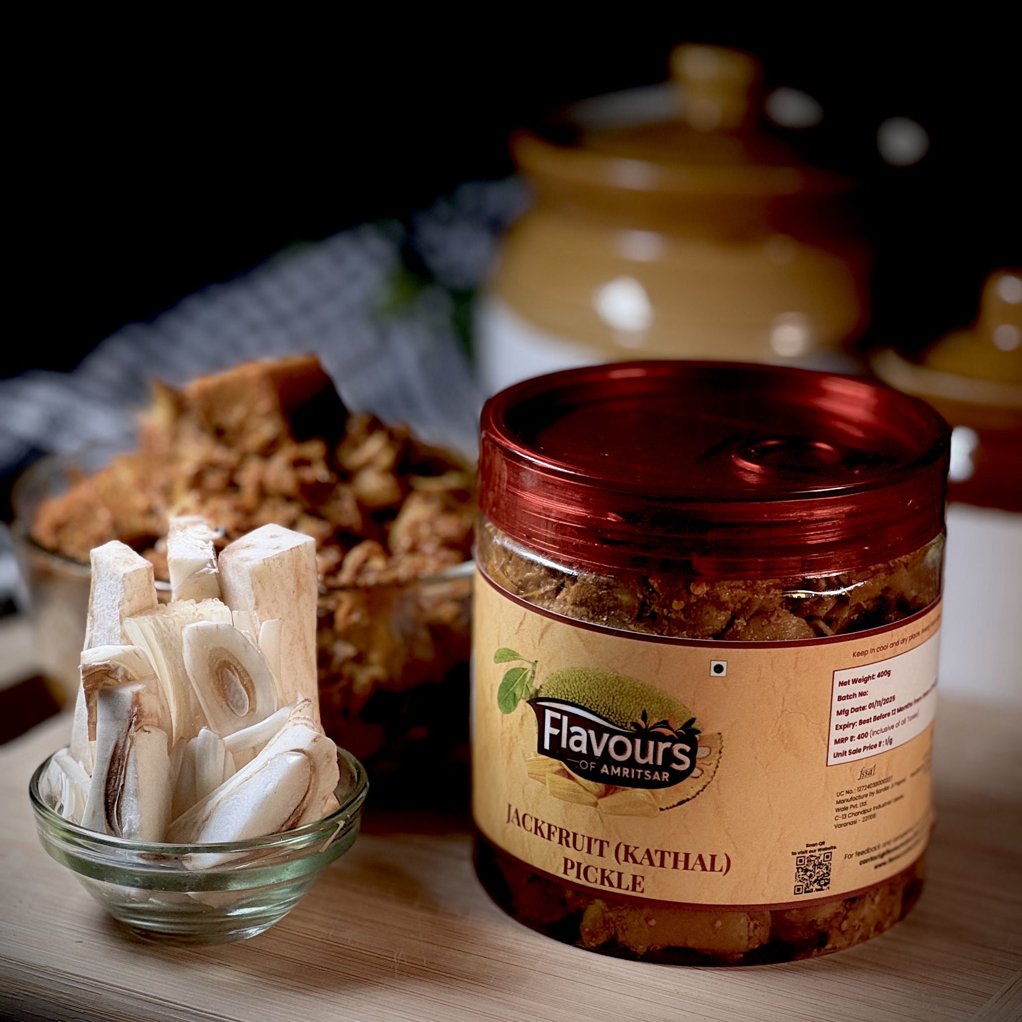 Jackfruit Pickle (Kathal ka Achaar)