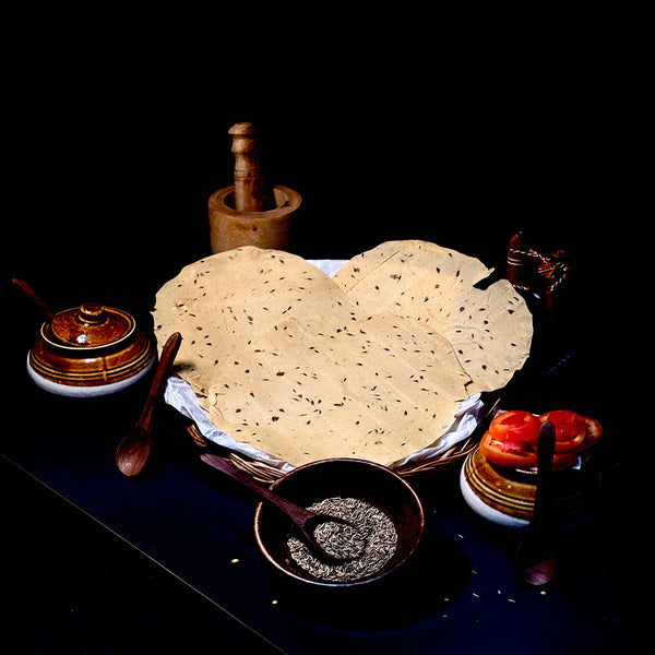 Jeera Papad