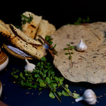 Pudina Garlic Papad